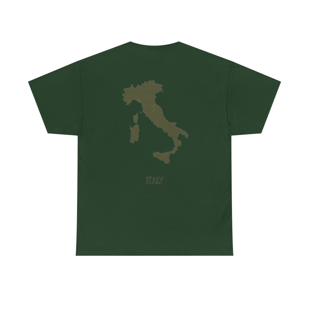 Italy Map T‑Shirt — Minimalist Travel Tee with &