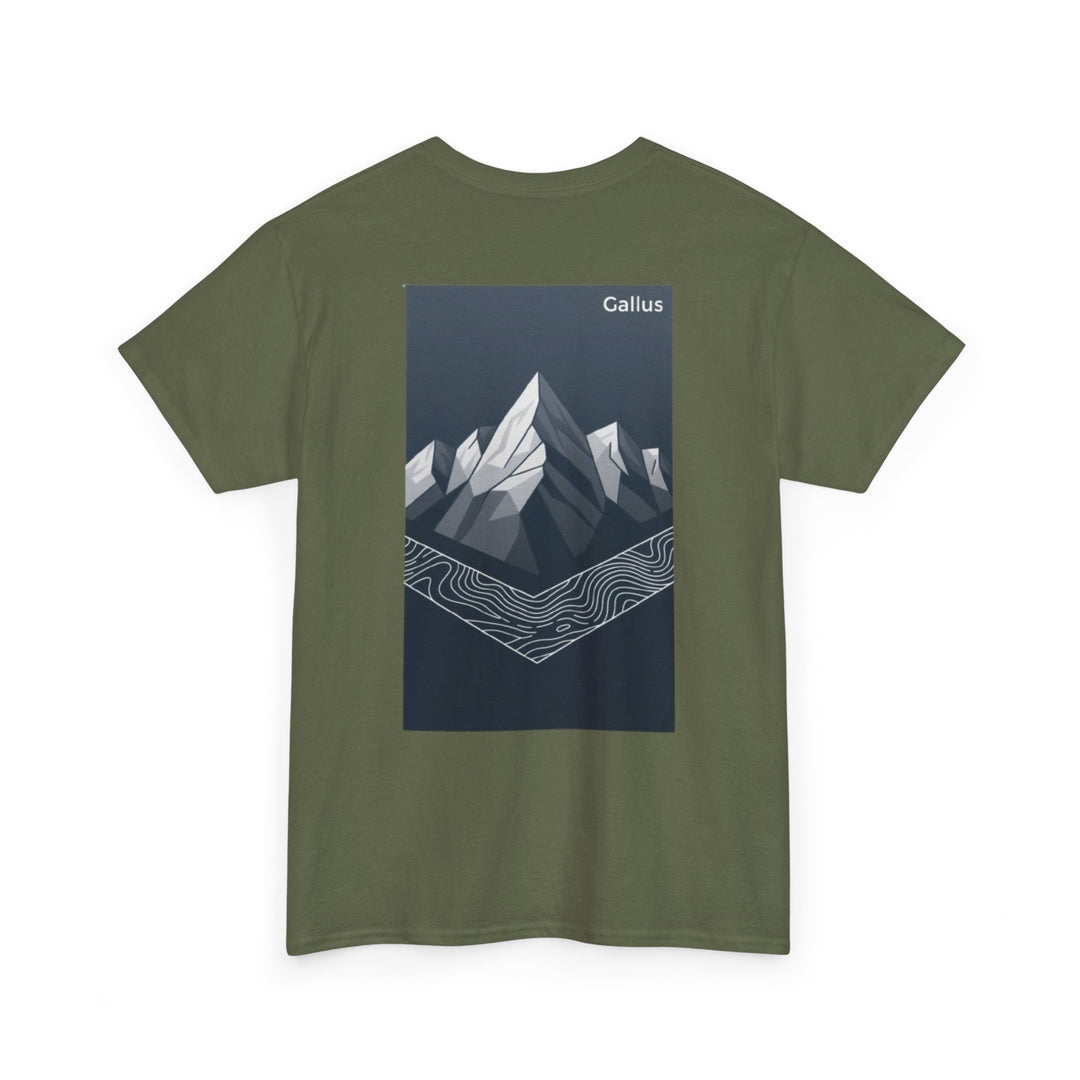Mountain Graphic Tee — Gallus Logo Adventure T‑Shirt