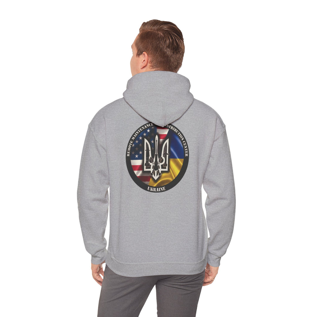Ukraine Support Hoodie — RDCU US/UKRAINE Design