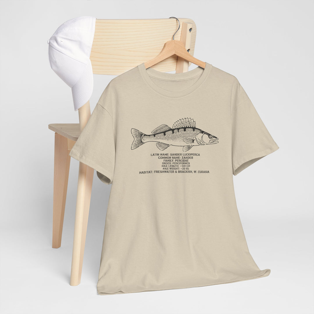 Walleye Fish (Zander) Illustration Tee | Fishing T-Shirt