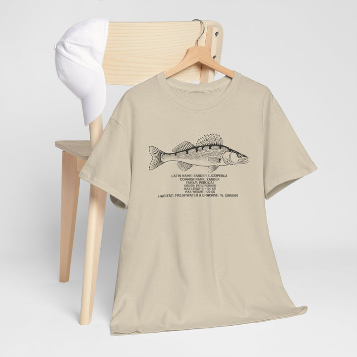 Walleye Fish (Zander) Illustration Tee | Fishing T-Shirt