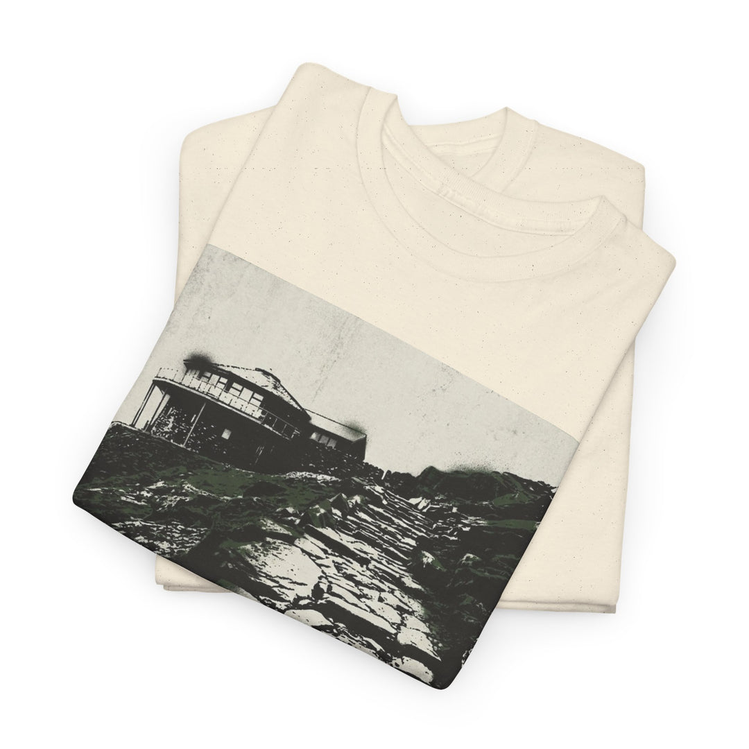 Snowdon 1085m Vintage Summit Tee — Mountain Coordinates Graphic T‑Shirt