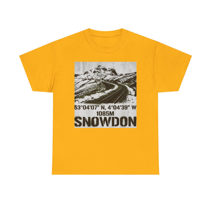 Snowdon Mountain Tee — Snowdon 1085M Coordinates Graphic T-Shirt