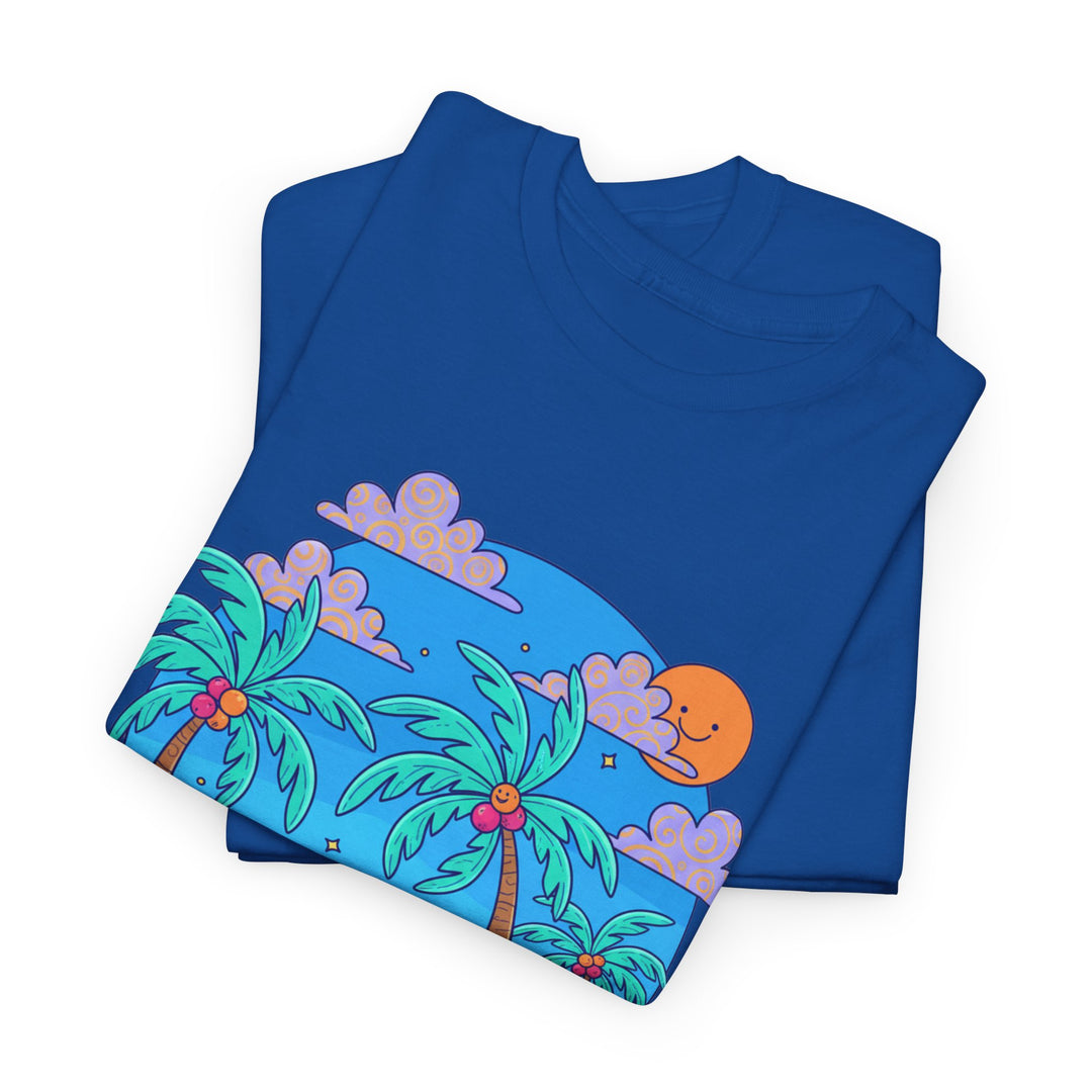 Island Style Golf Cart Beach T-Shirt