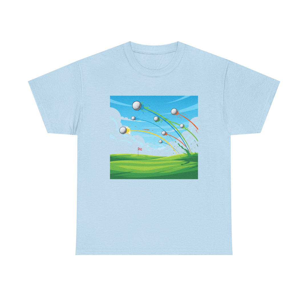 Golf Ball Flight T-Shirt | Golf Graphic Tee