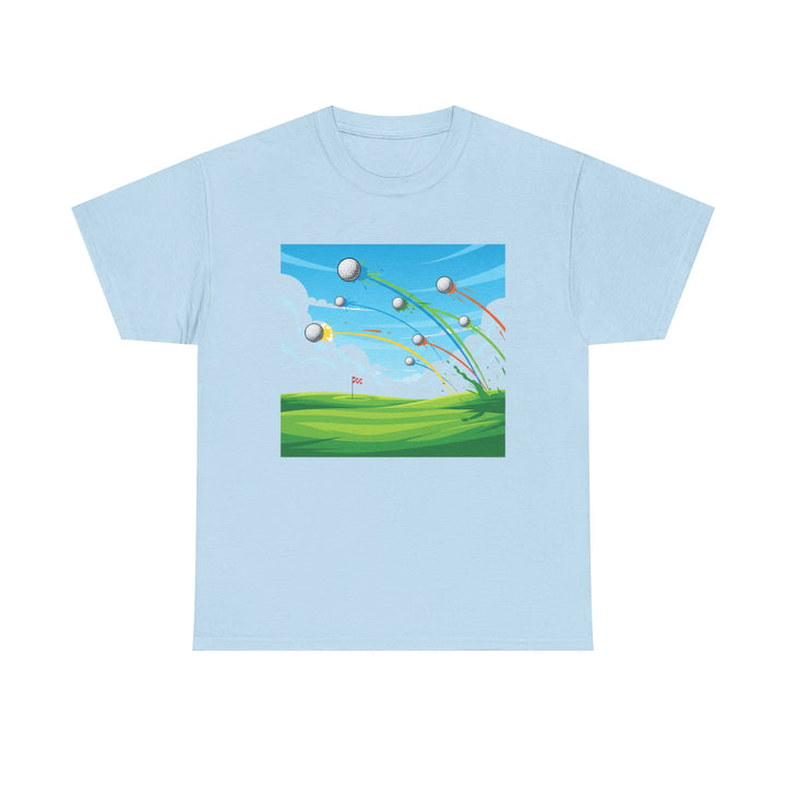 Golf Ball Flight T-Shirt | Golf Graphic Tee