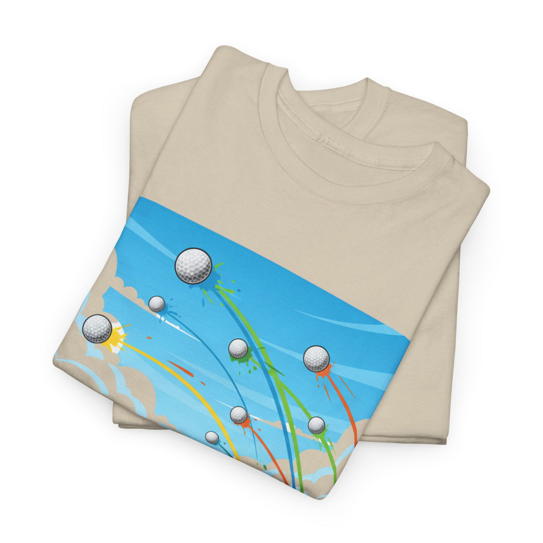 Golf Ball Flight T-Shirt | Golf Graphic Tee