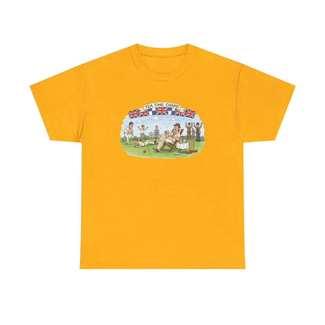Cricket Tea Time Graphic T-Shirt for Fans