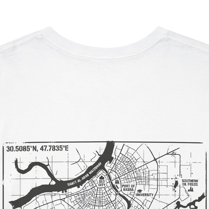 Basra 2003 Military Map T-Shirt — alternate product image 8
