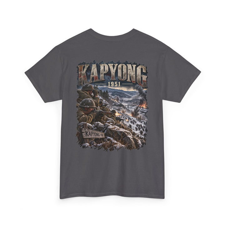 Kapyong 1951 Vintage Battle Scene Tee