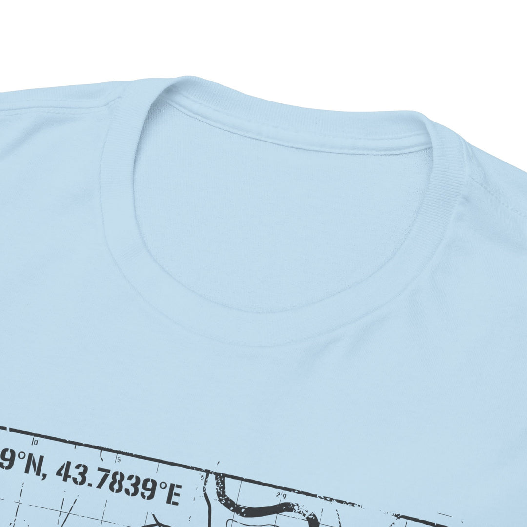 Fallujah 2004 Map Tee — Military Deployment Memorial T-Shirt