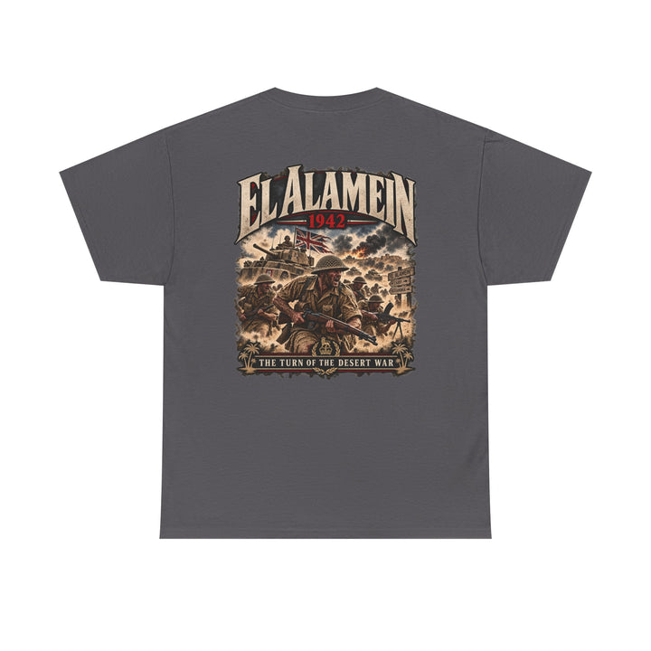 El Alamein 1942 Military History Tee — Desert War Veteran Tribute T-Shirt