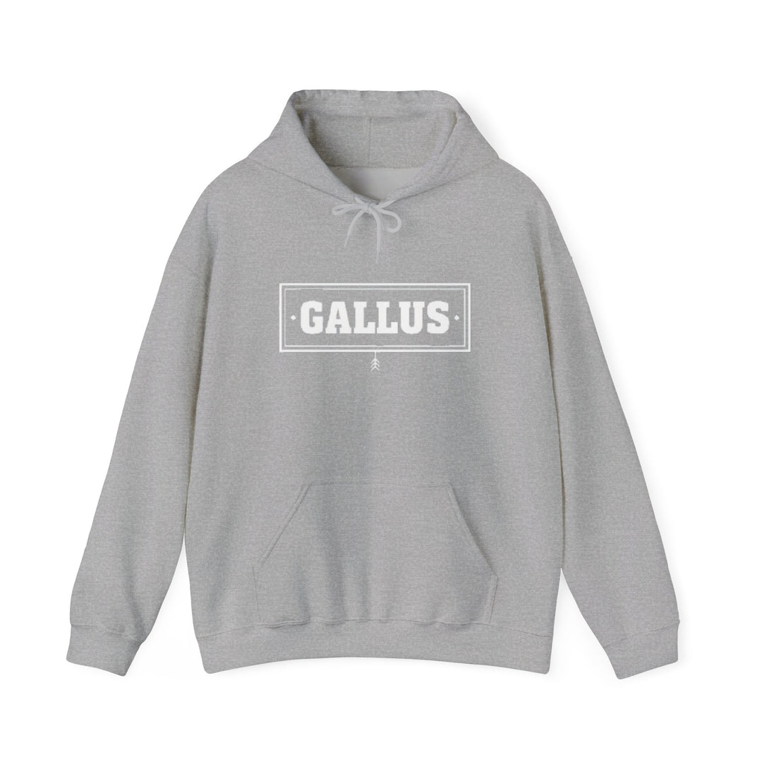 Gallus Adventure Hoodie - "I Am Exploring Not Lost" Graphic Travel Pullover