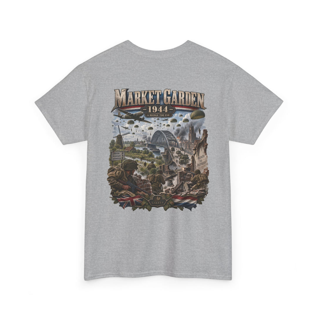 Market Garden 1944 T-Shirt — WWII Airborne Battle Illustration