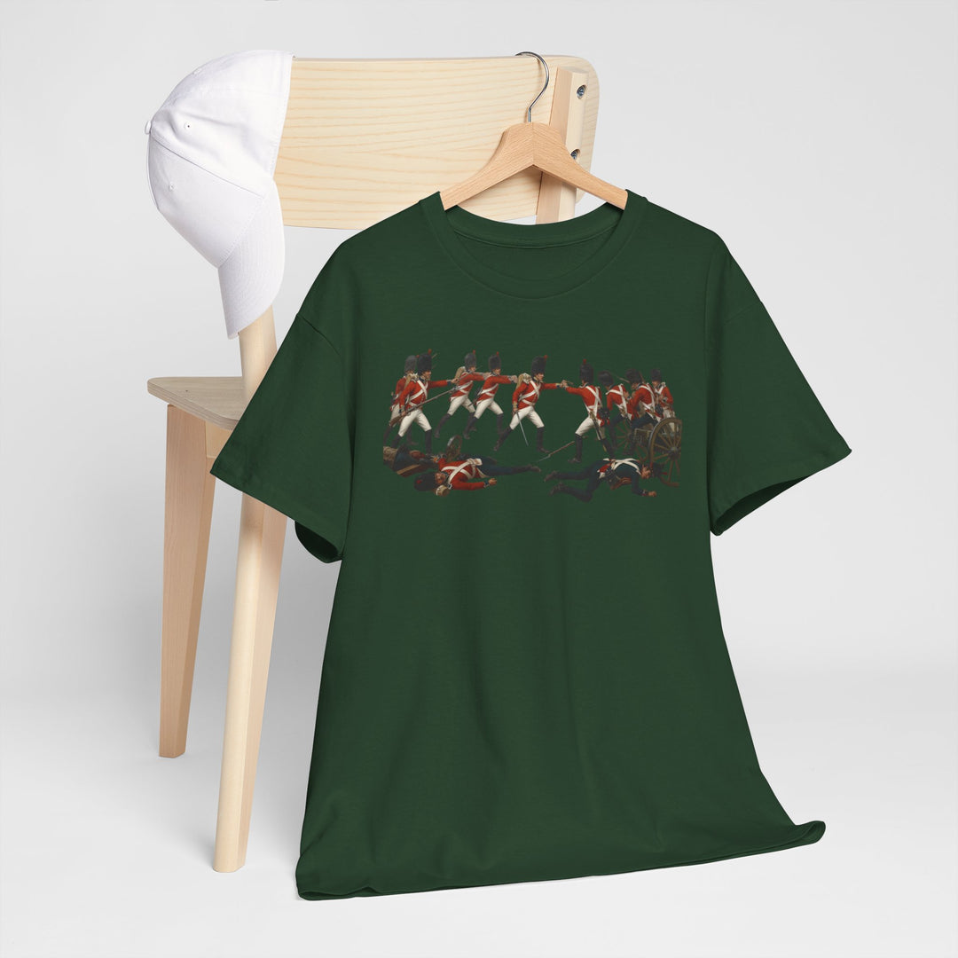 Waterloo Battle T‑Shirt — Historic Napoleonic War Commemorative Tee