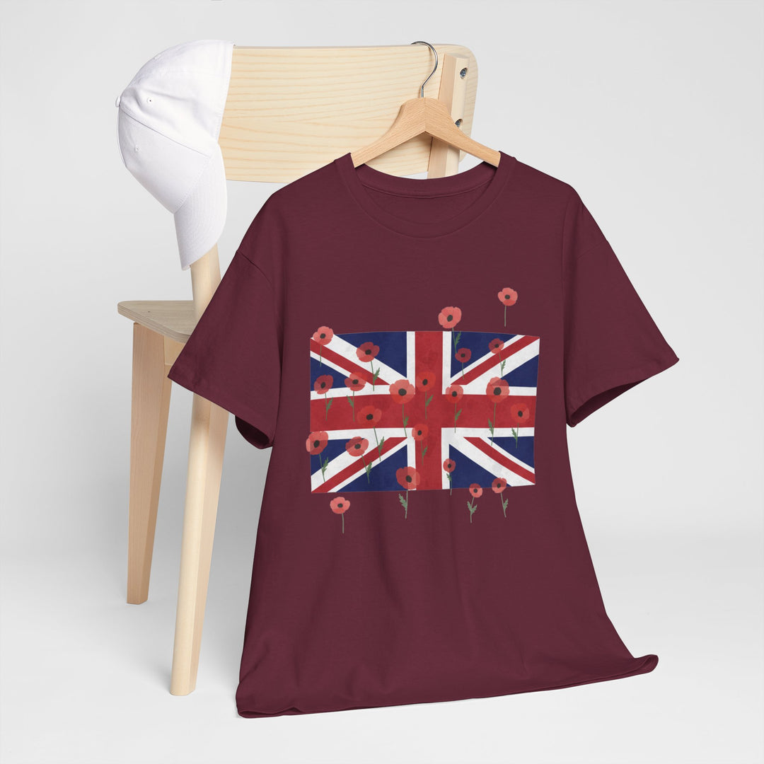The Sovereign Remembrance T-Shirt — British Military Heritage Graphic