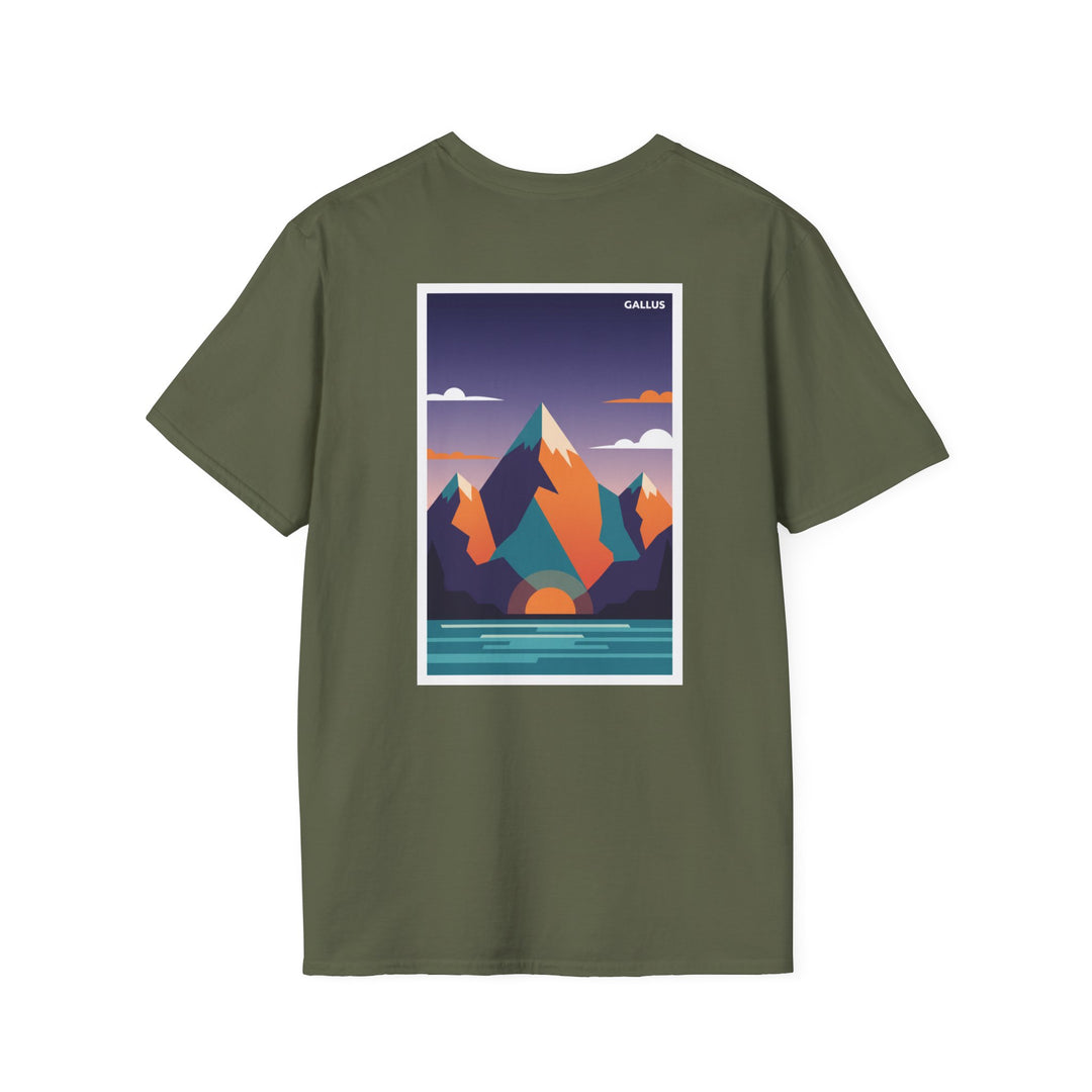 Mountain Sunset Graphic T-Shirt