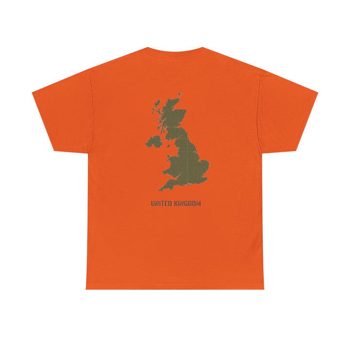 United Kingdom Map Tee — "GALLUS" Streetwear Graphic T-Shirt