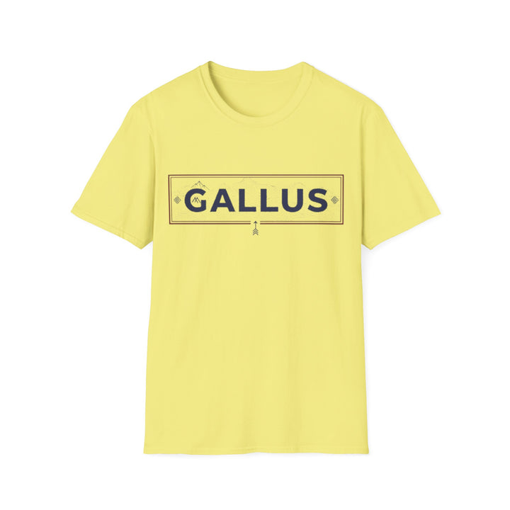 Gallus Street Sign T-Shirt — Vintage Road-Style Graphic Tee