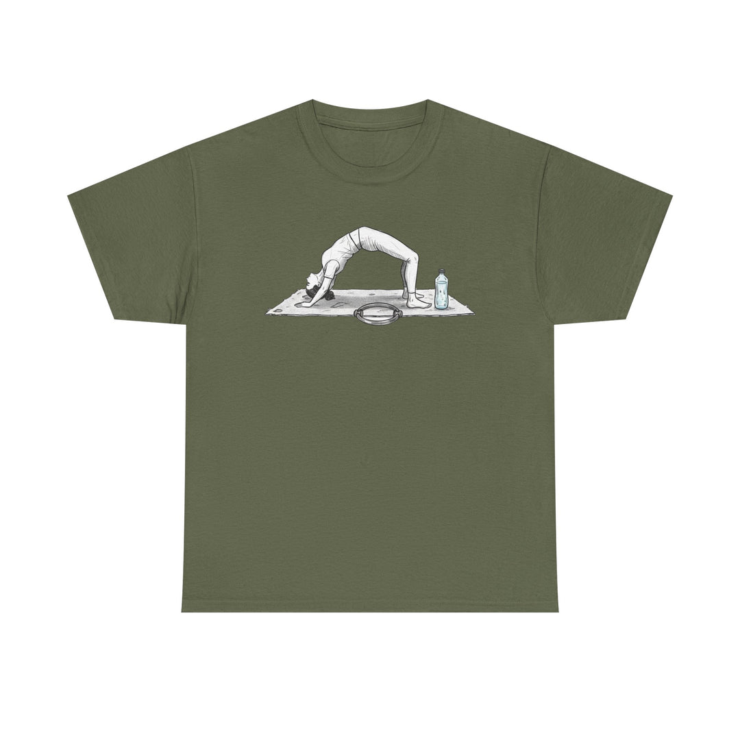 Pilates T‑Shirt – soft, breathable cotton designed for Pilates workouts. Comfortable, flexible, and perfect for reformer classes or everyday activewear.