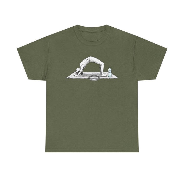 Pilates T‑Shirt – soft, breathable cotton designed for Pilates workouts. Comfortable, flexible, and perfect for reformer classes or everyday activewear.