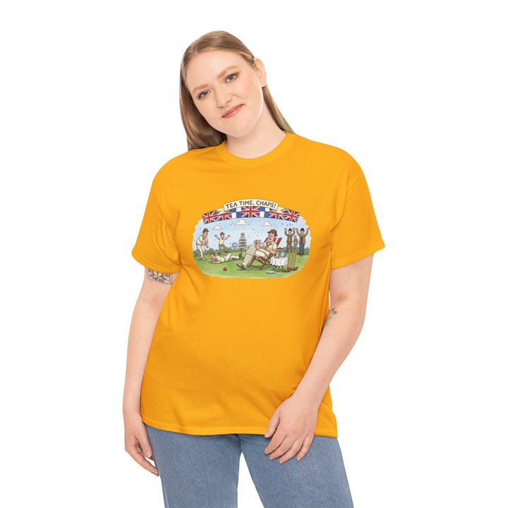 Cricket Tea Time Graphic T-Shirt for Fans