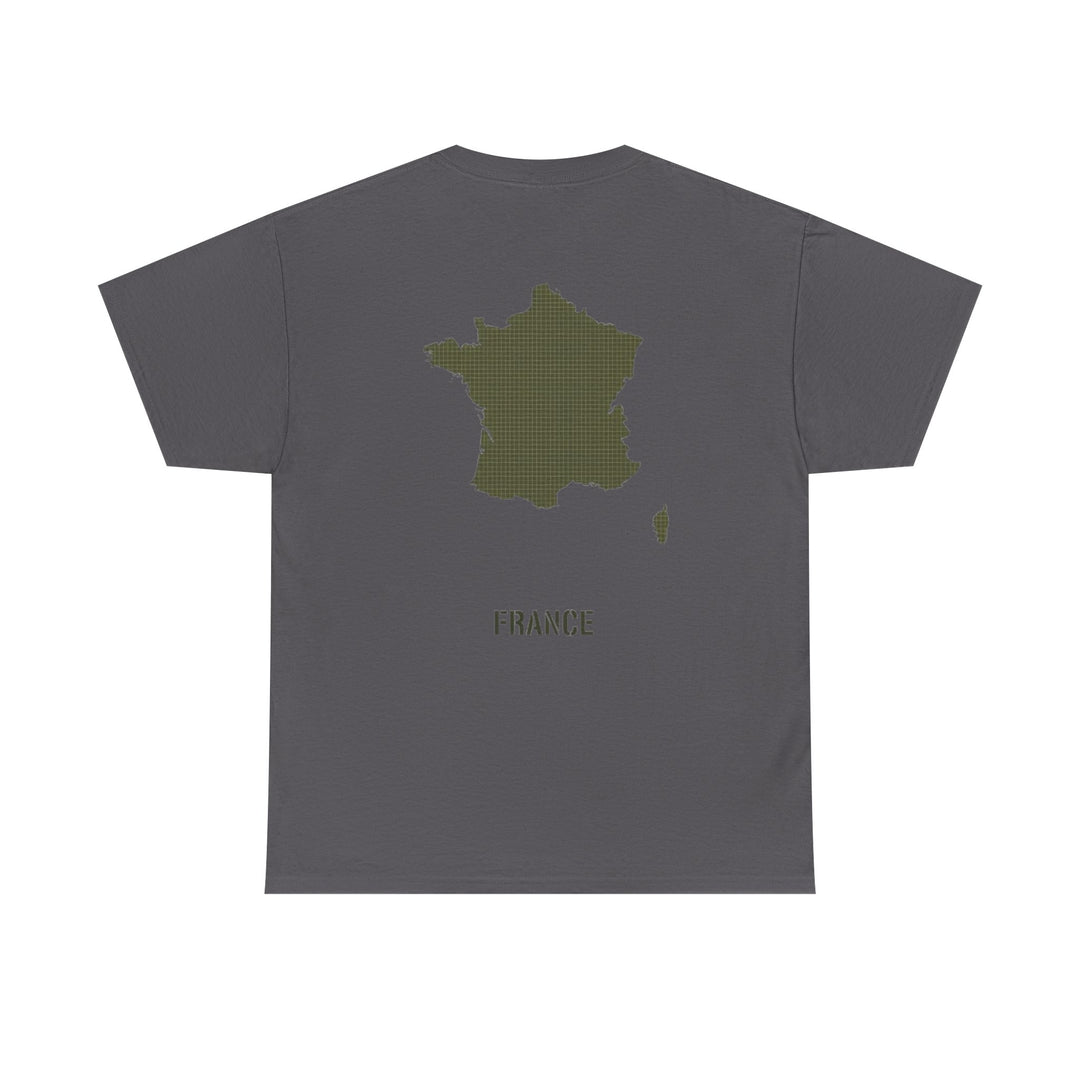 France Map Tee with "GALLUS" Chest Logo