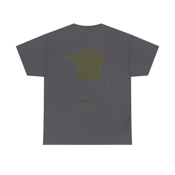 France Map Tee with "GALLUS" Chest Logo