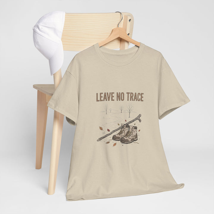 Leave No Trace Countryside Tee – a soft, breathable cotton T-shirt promoting respect for nature and responsible outdoor living.