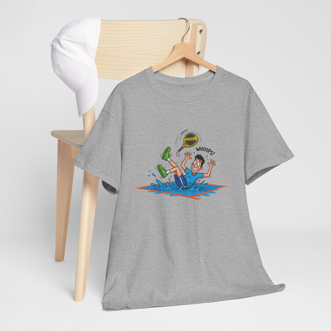Funny Padel Tennis Graphic T-Shirt — Retro Padel Player Adventure Tee