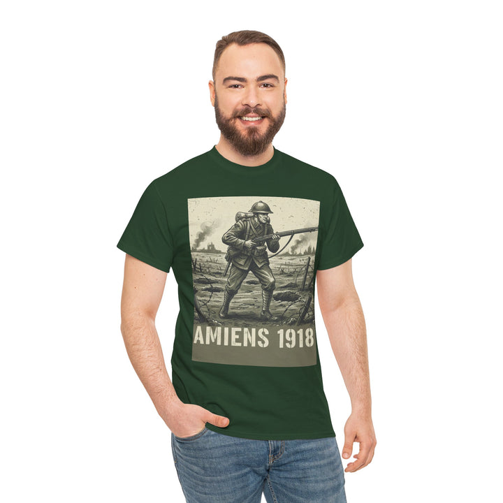 Amiens 1918 T-Shirt — World War I Vintage Soldier Graphic Tee