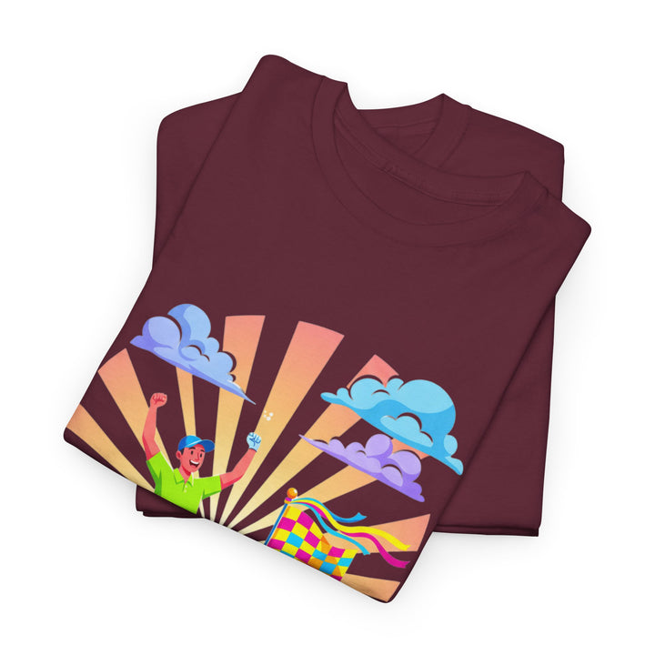 Golf Swing Silhouette Graphic Tee