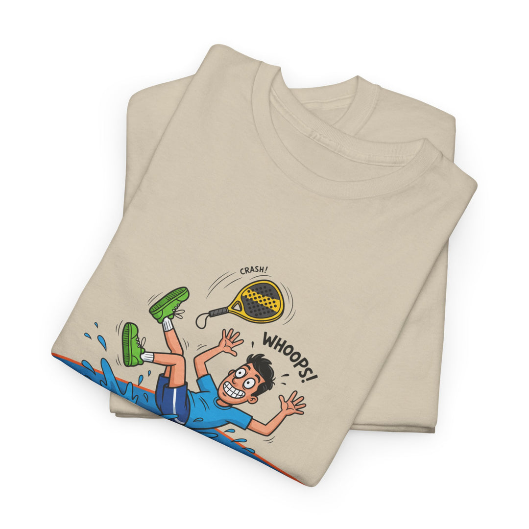 Funny Padel Tennis Graphic T-Shirt — Retro Padel Player Adventure Tee