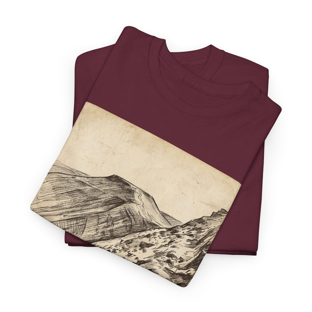 Pen y Fan T-Shirt - Brecon Beacons Vintage Coordinates &amp; Elevation
