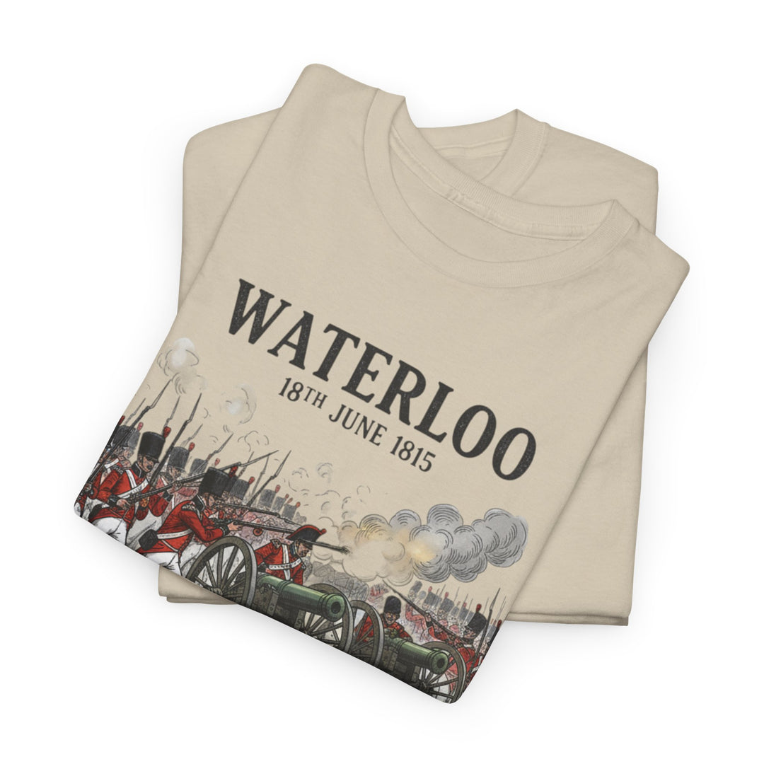 Waterloo 18th June 1815 T-Shirt — Historical Battle Commemorative Tee