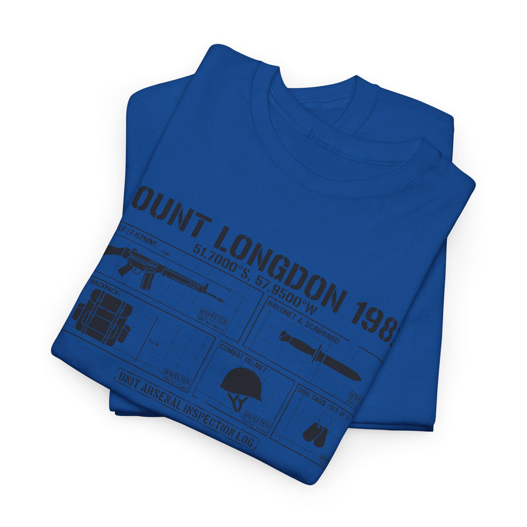 Mount Longdon 1982 T-Shirt — Falklands War Heritage Graphic