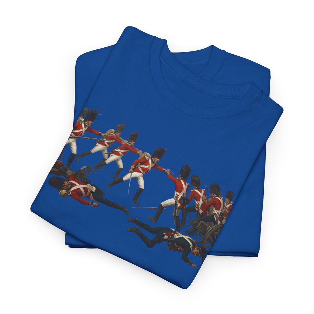 Waterloo Battle T‑Shirt — Historic Napoleonic War Commemorative Tee