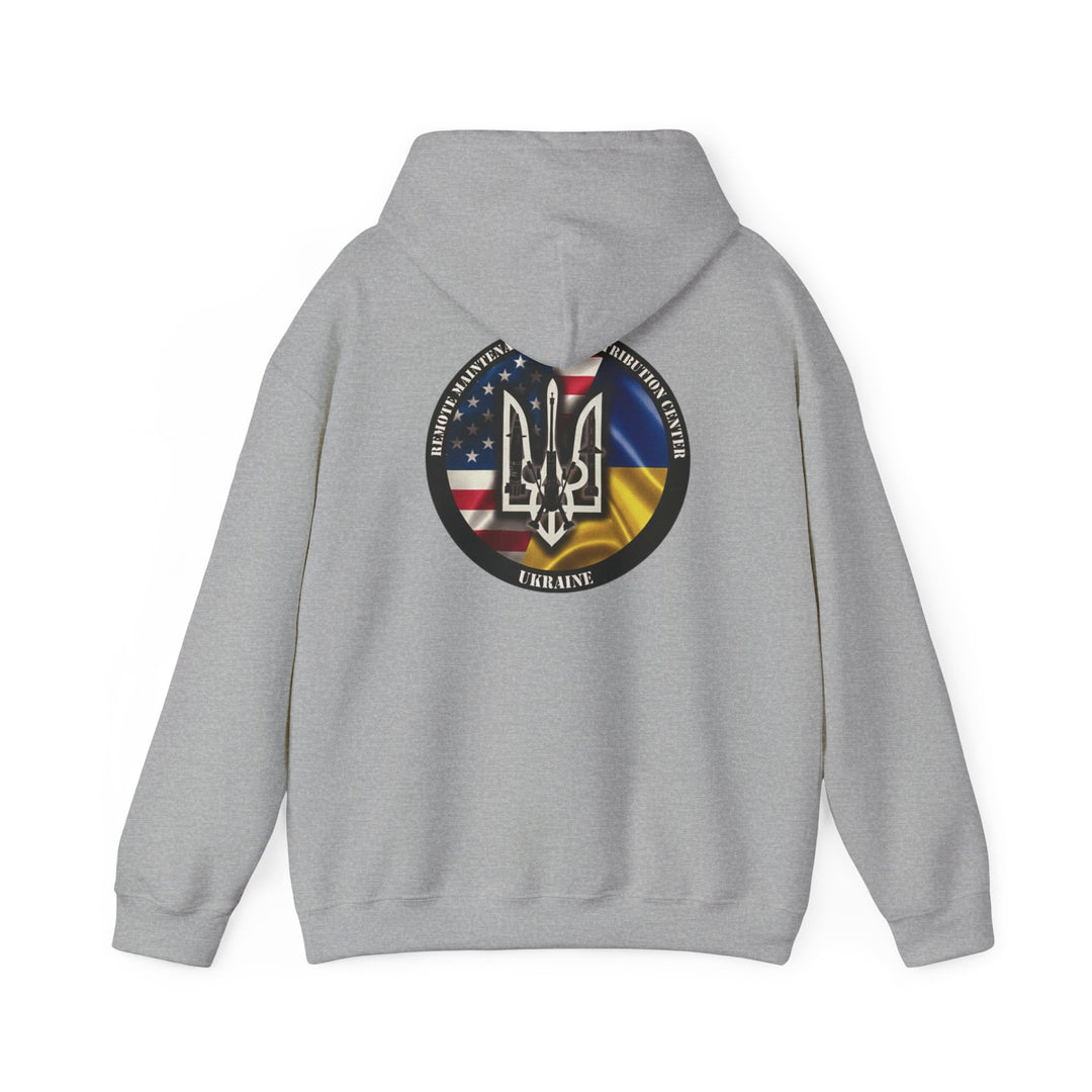Ukraine Support Hoodie — RDCU US/UKRAINE Design