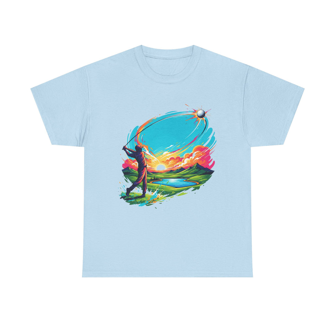 Golf Sunset T-Shirt for Golf Lovers