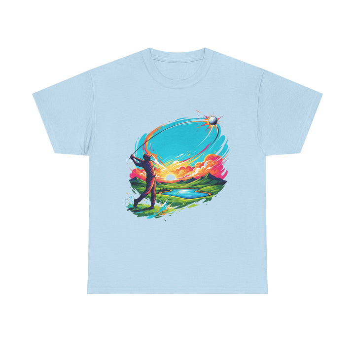 Golf Sunset T-Shirt for Golf Lovers