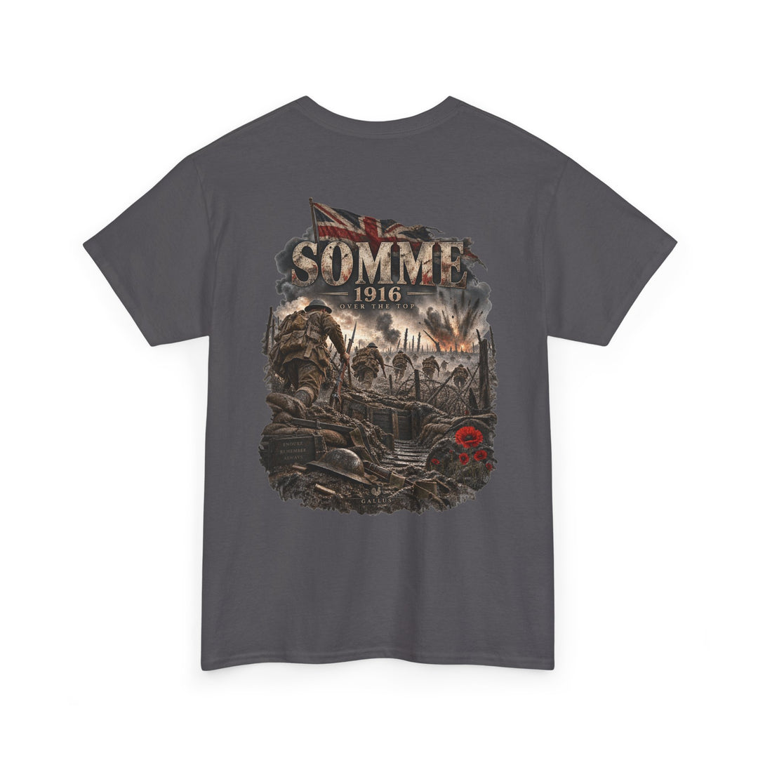 Somme 1916 Memorial T‑Shirt — WWI Battle of the Somme Commemorative Tee