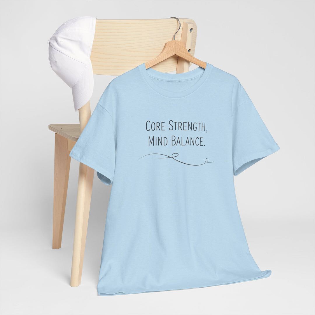 Pilates Inspirational Shirt – soft, breathable cotton featuring a motivating Pilates design. Perfect for workouts, studio sessions, and active lifestyle wear.