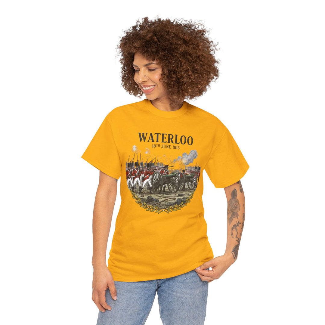 Waterloo 18th June 1815 T-Shirt — Historical Battle Commemorative Tee