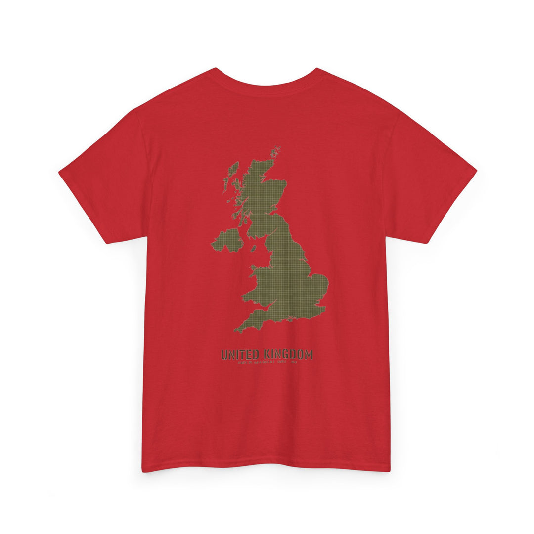 United Kingdom Map T-Shirt — Minimal UK Outline Tee