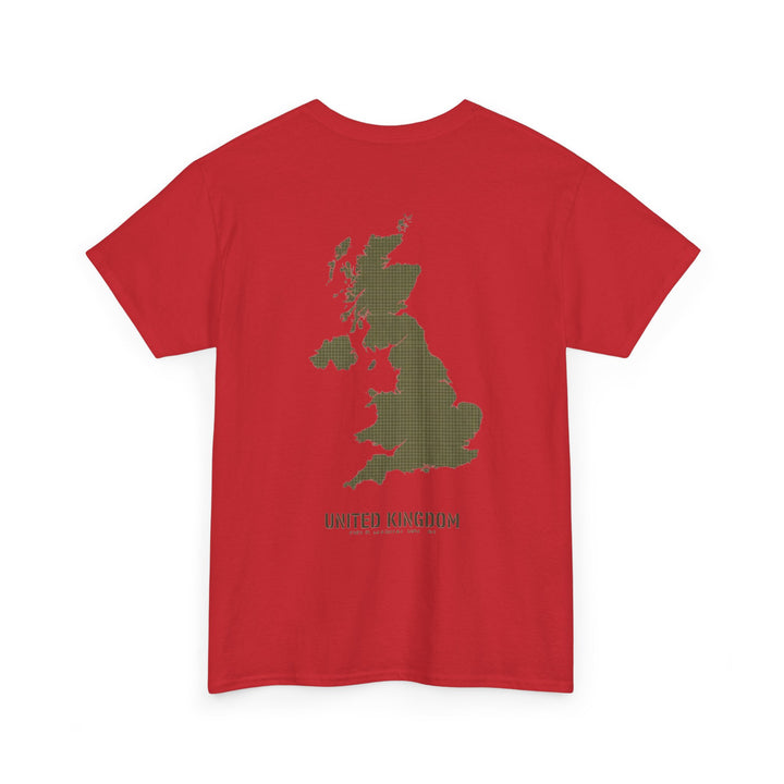 United Kingdom Map T-Shirt — Minimal UK Outline Tee