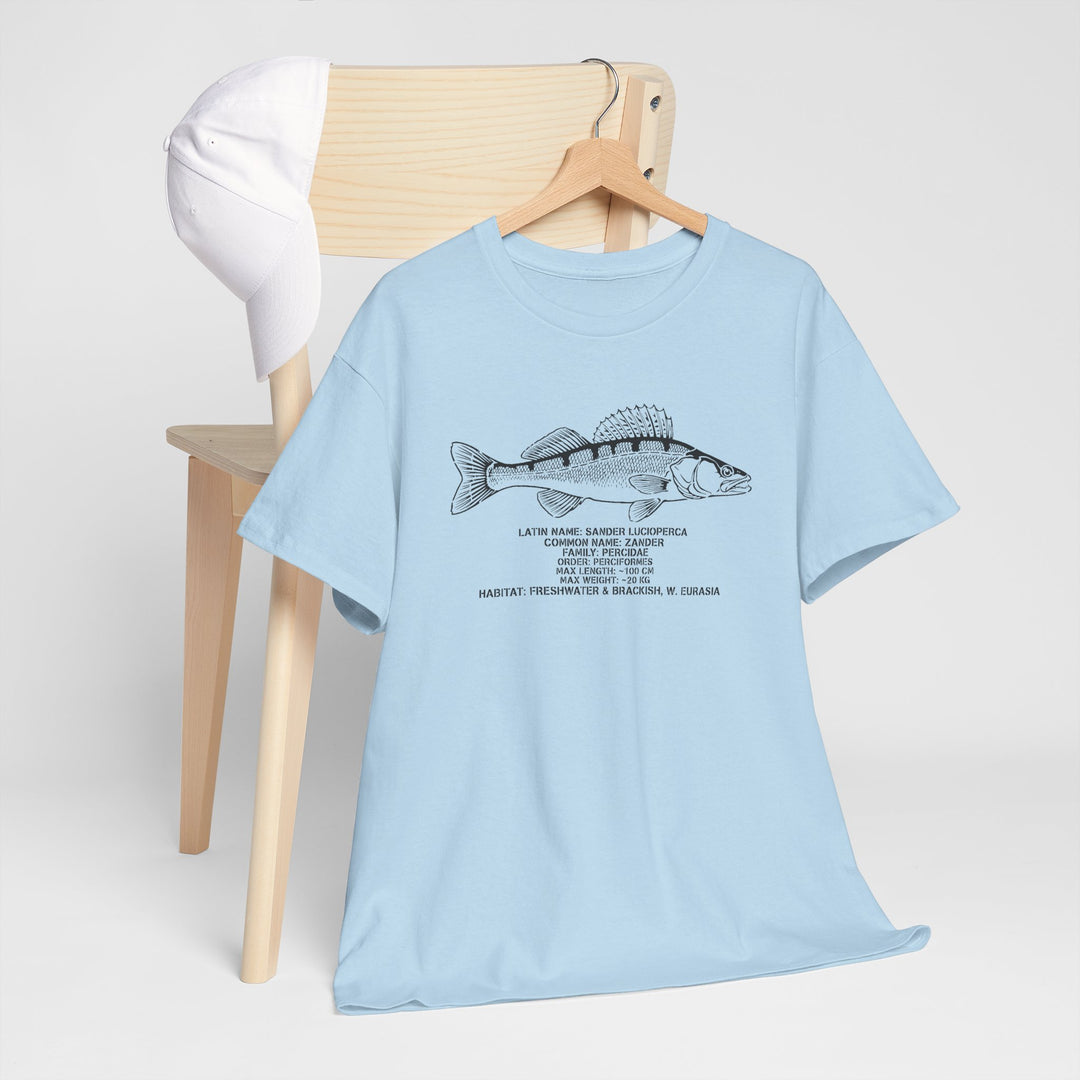 Walleye Fish (Zander) Illustration Tee | Fishing T-Shirt