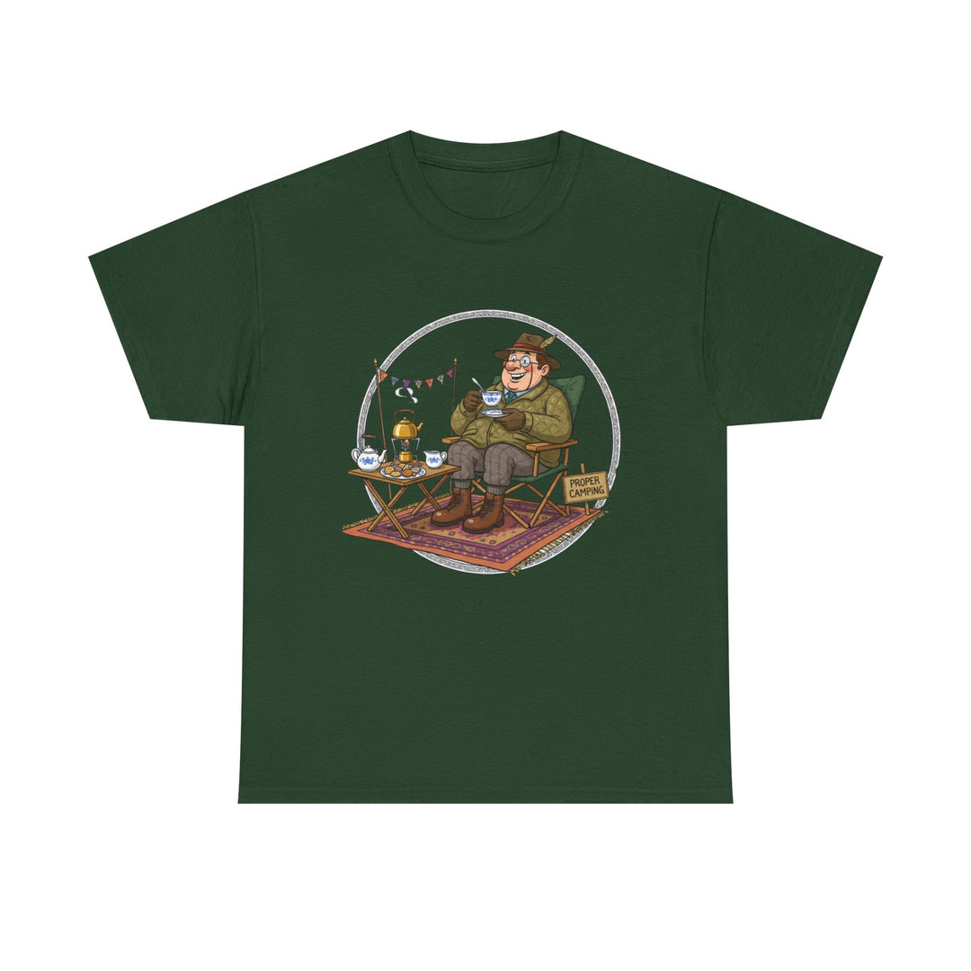 Retro Camping Grandpa Gift T-Shirt — Vintage Mountain Adventure Tee