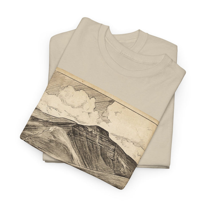 Pen y Fan Summit Coordinates T-Shirt — Vintage Mountain Peak Tee