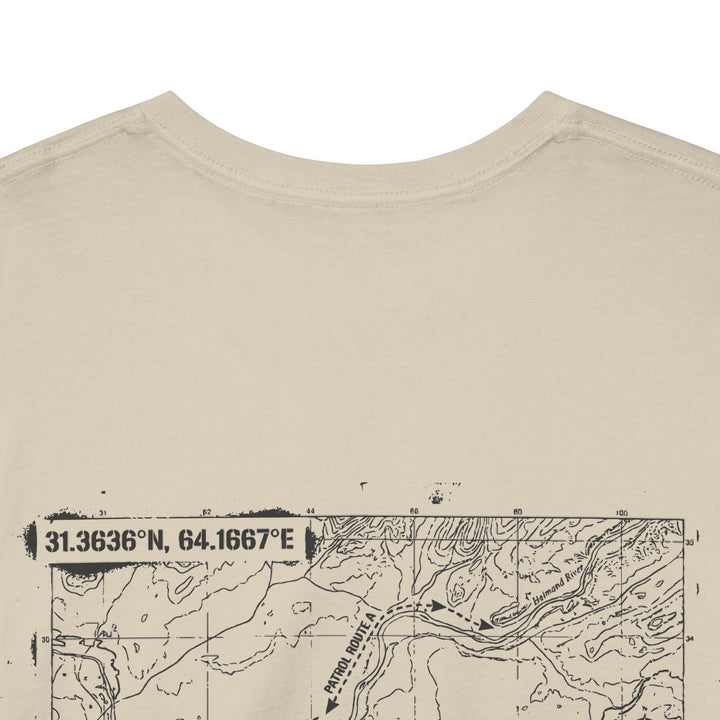 Operation HERRICK Helmand Province Map T-Shirt — Afghanistan Heritage — alternate product image 6