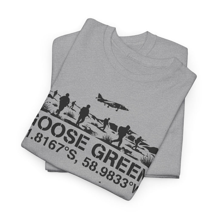 Goose Green 1982 T-Shirt — Falklands War Heritage Graphic